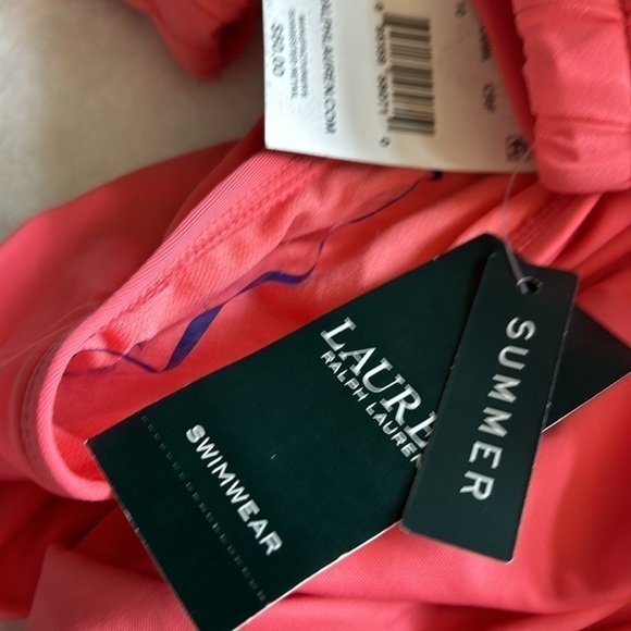 Lauren Ralph Lauren blk label coral reef paisley halter 2 piece bikini swimsuit - Picture 14 of 14